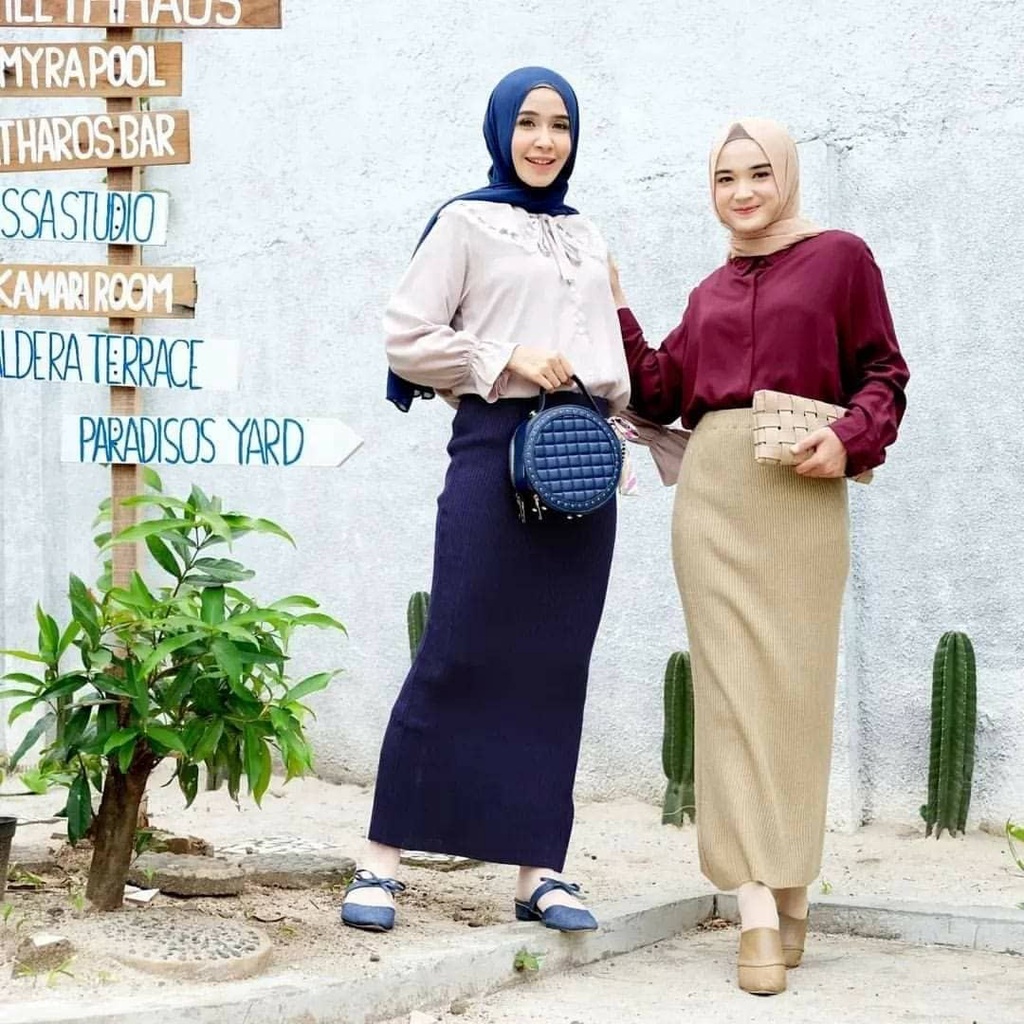 ROK SPAN RAJUT KNIT ROK SPAN RAJUT PREMIUM TERMURAH