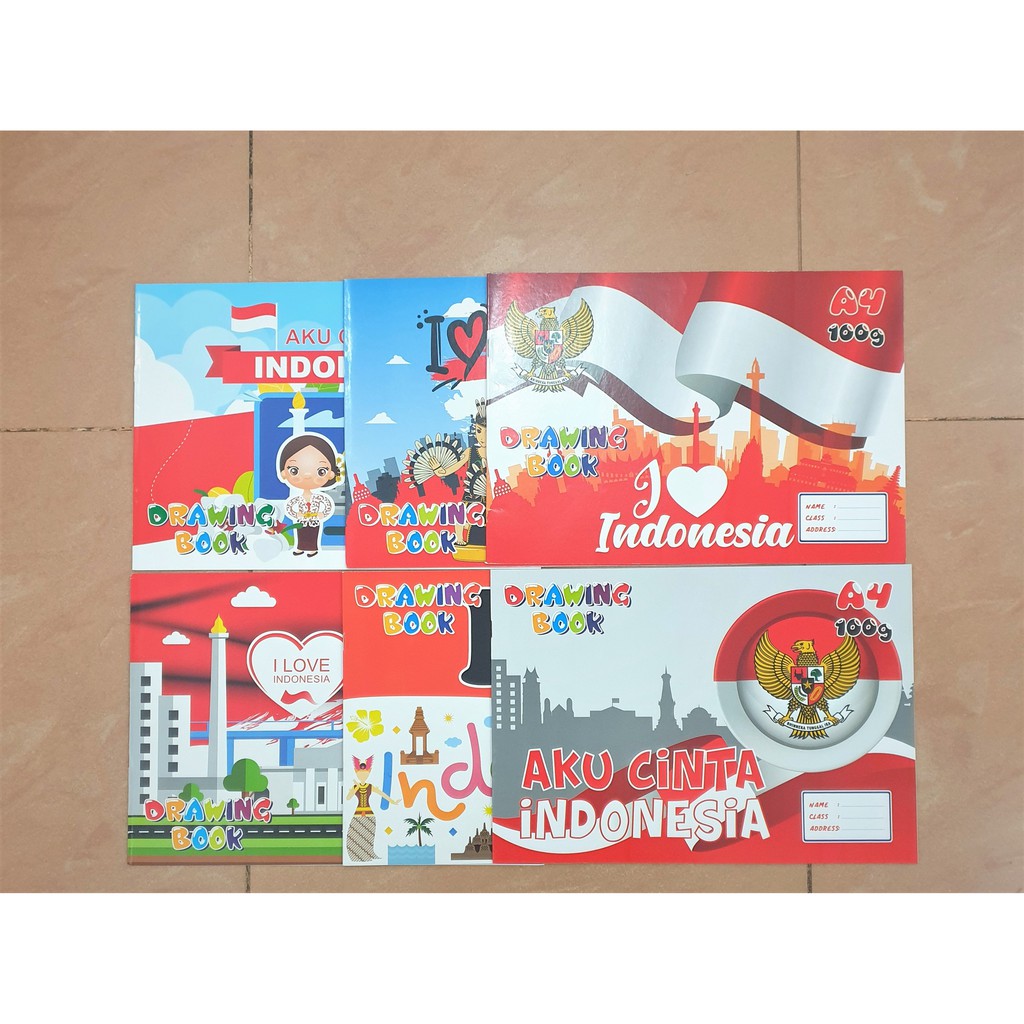 

Buku Gambar A4 Aku CInta Indonesia