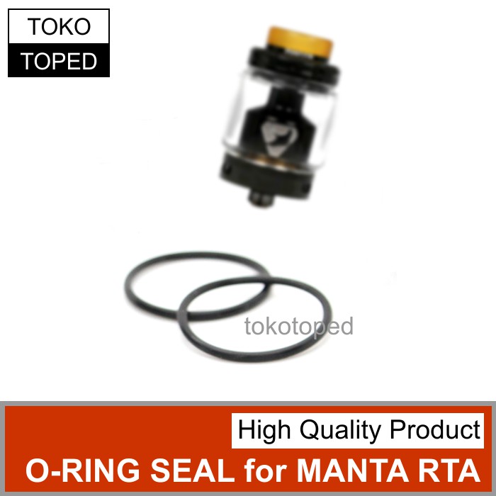 Black O-Ring Seal for MANTA RTA | karet ring silicon advken glass kaca