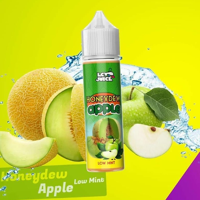 lcv honeydew apple 3mg 6mg 60ml liquid vape