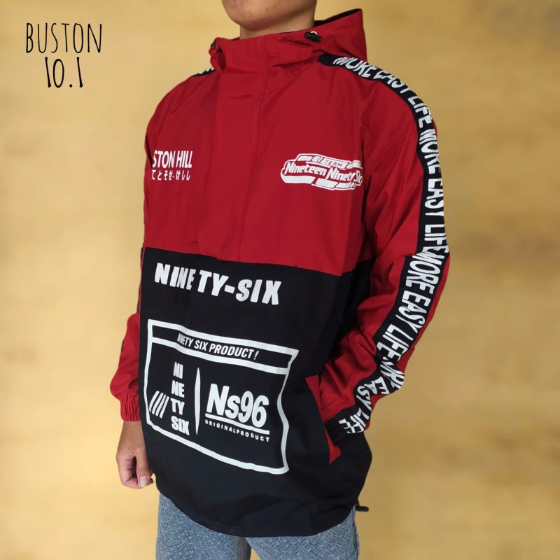 Jaket Cougle pria Jaket motor riding RAPID SKYLINE pria parasit premium jacket reflektif