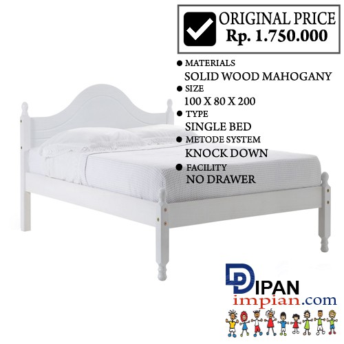 DIPAN TEMPAT TIDUR MINIMALIS MODEL DUCO SINGLE BED