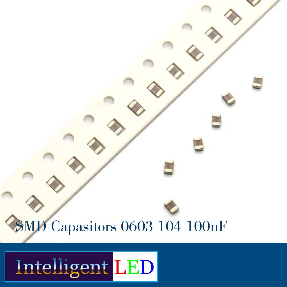 SMD Capasitors 0603 104 100nF