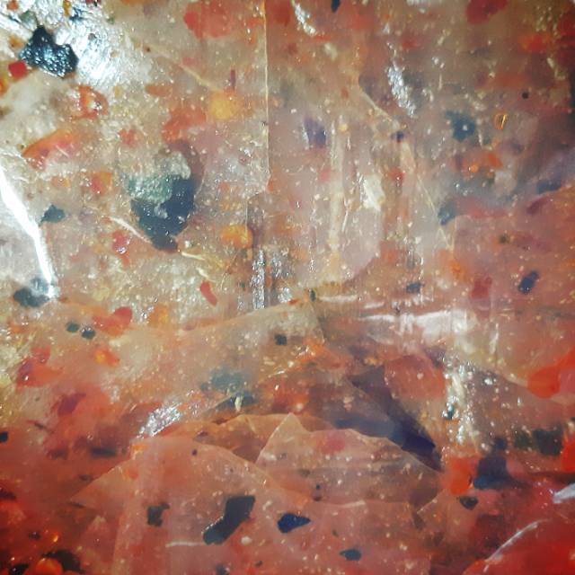 

Kripik kaca/kripik beling pedas