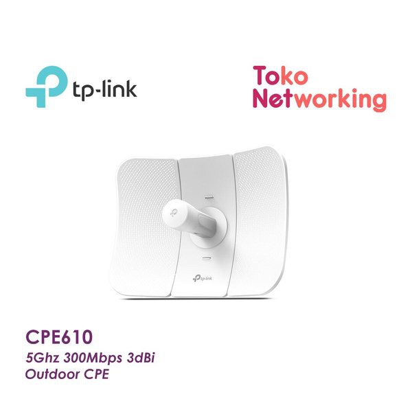 TP-LINK 5GHz 300Mbps 23dBi Outdoor CPE CPE610 Antenna