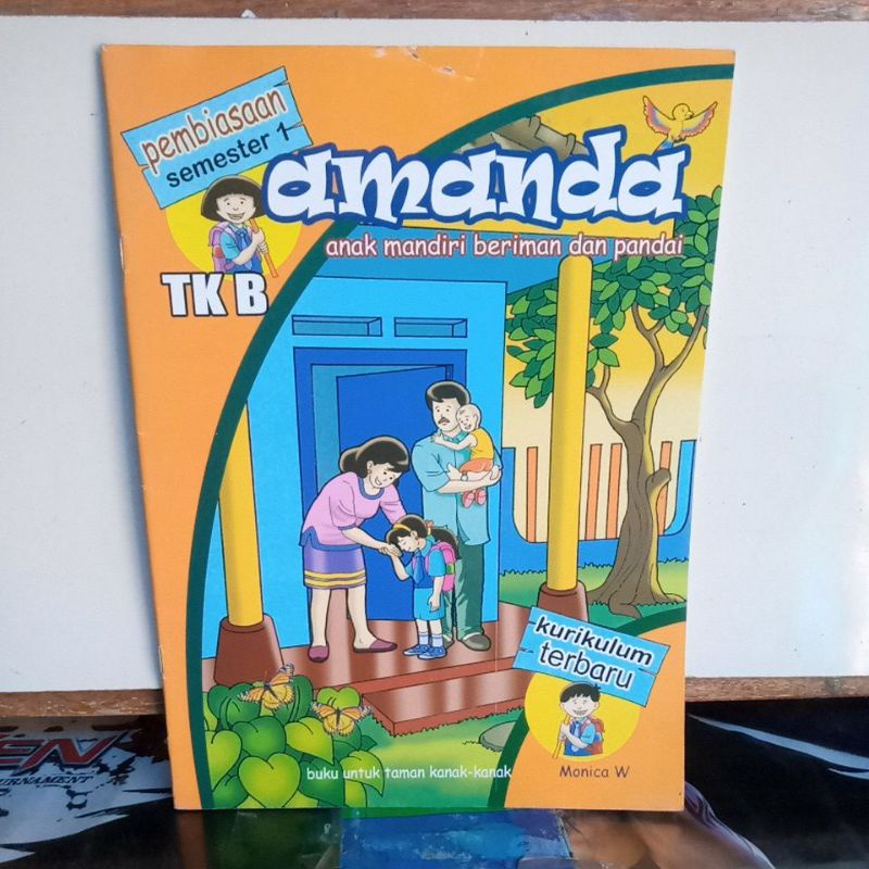 Jual Buku Ketrampilan Anak - Pembiasaan Semester1 Amanda Anak Mandiri ...