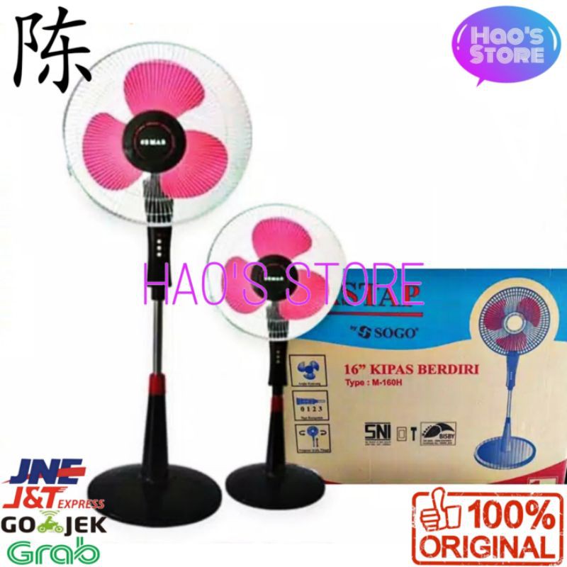 Kipas Angin Berdiri / Stand Fan Murah / Standfan Mastap 16 Inch M-106H