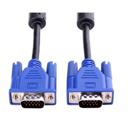 Kabel vga NB 15 meter m-m standard Hd 720p for pc laptop - Cable vga 15 pin 15m male-male for tv monitor projector