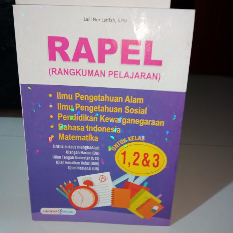 buku rapel untuk kelas 1,2&amp;3 (15×25cm)