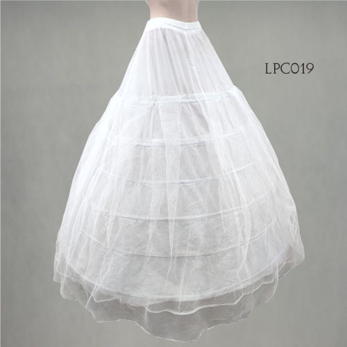 [PALING LARIS] PETTICOAT PENGEMBANG GAUN WEDDING PESTA BALL GOWN 6 RING 2 LAYER LPC019