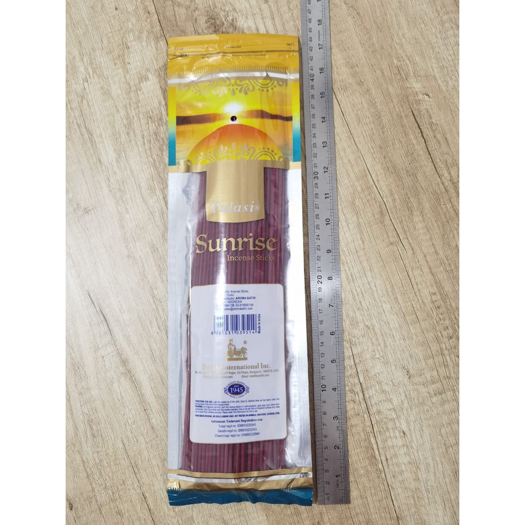 Dupa Hio Sunrise Pouch Plastik Isi 100 Batang By India Tulasi