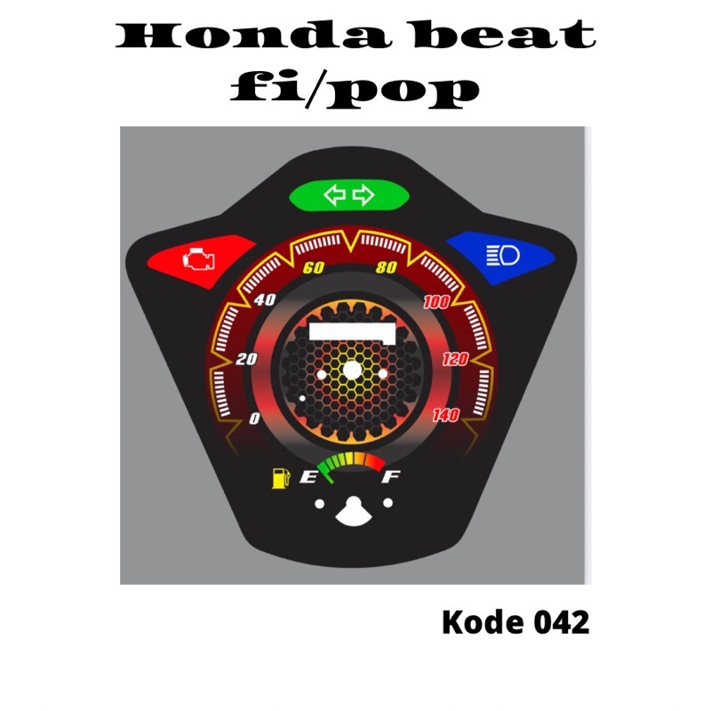 Papan panel speedometer Honda Beat Fi / Beat Pop