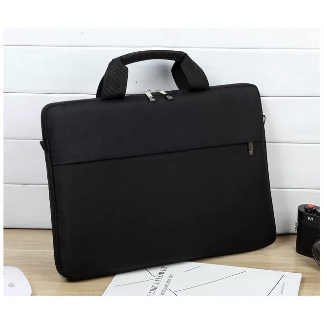 Tas Laptop Bag Selempang Sleeve Case Nylon Waterproof 14 inch