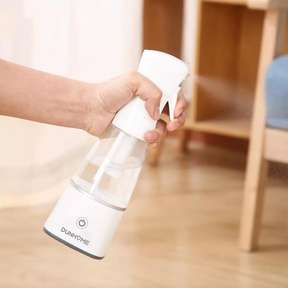 DUNHOME Disinfectant Spray Bottle Portable Homemade Water Generator - DH-003