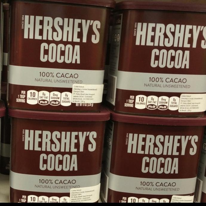 

HERSEY COCOA POWDER UNSWEETENED - HERSEY'S COCOA POWDER