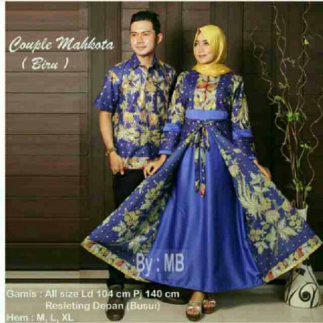 BATIK PEKALONGAN SARIMBIT GAMIS MAHKOTA RN