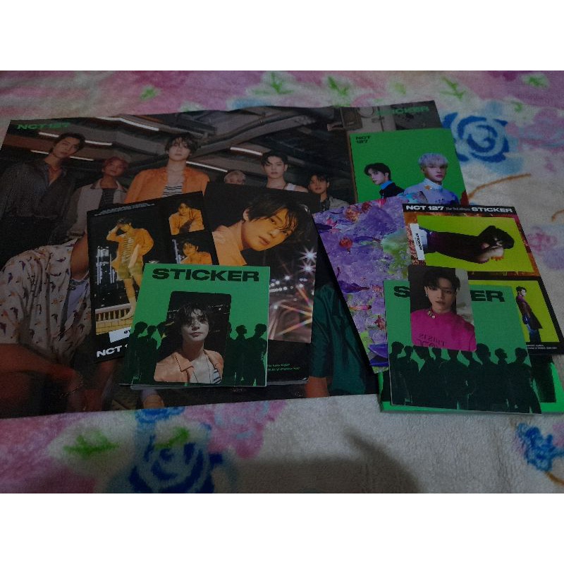 ALBUM STICKER UNSEALED SEOUL VER JAEHYUN SET STICKY VER TAEYOUNG SET