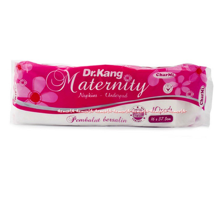 Dr.Kang Maternity Napkins Underpad Pembalut Bersalin Tebal 10Pads Panjang 16cm Dr Kang