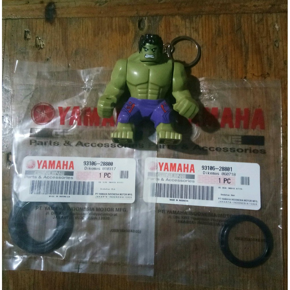 sil seal arm nouvo Z original depan belakang