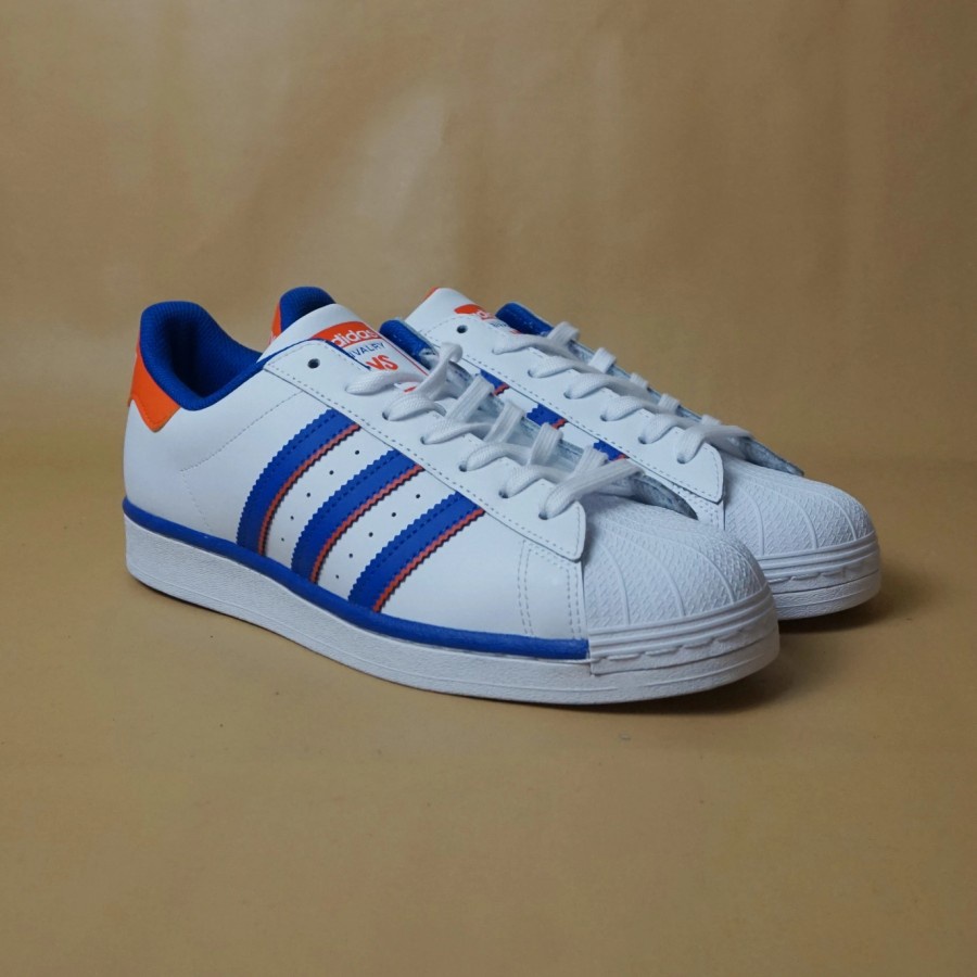superstar white blue red