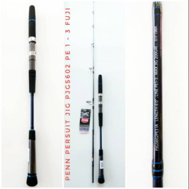 JORAN PANCING PENN PERSUIT JIG PJGS602 ... PE 1 - 3