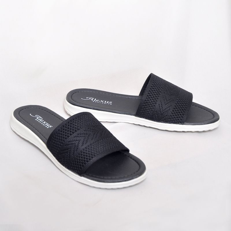 Sandal slop rajut wanita//sandal slop model terbaru/sandal rajut