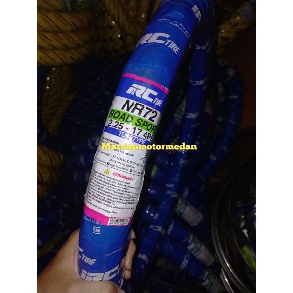 Ban Luar Motor IRC 225-17 2.25 Ring 17 Road Sport NR 72 - Bukan Tubeless