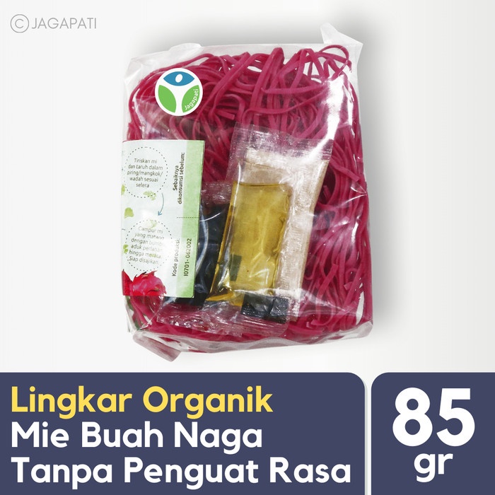 

Ss5Gg Lingkar Organik - Mie Sayur Bumbu Buah Naga 85Gr - Mie Sehat Ff045