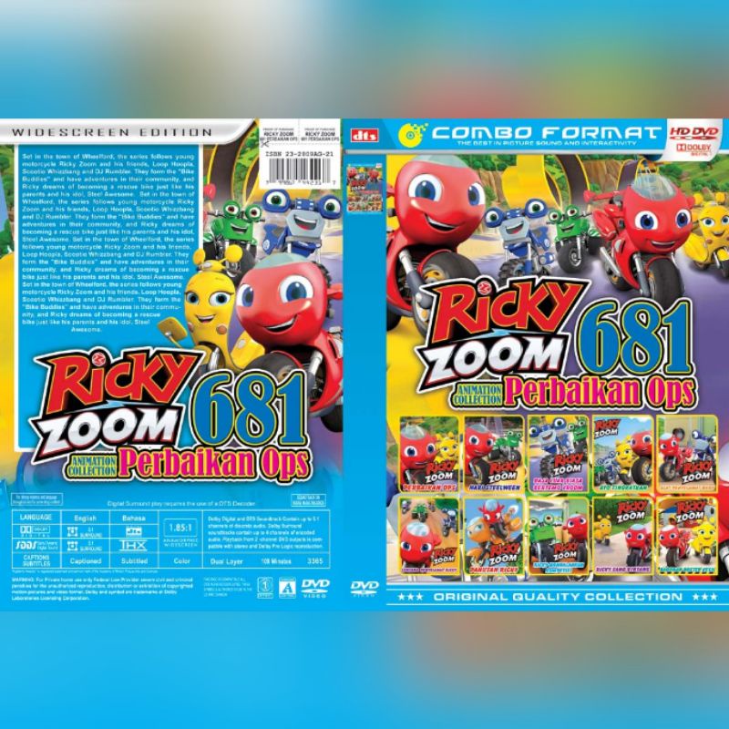 Kaset Film Kartun RICKY ZOOM