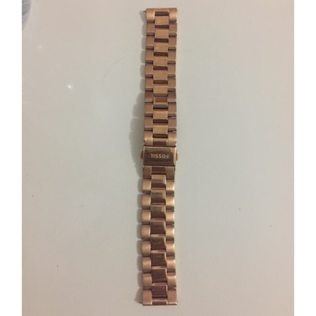 Fossil strap gen 4 smartwatch 18mm three row tali jam FTW6018