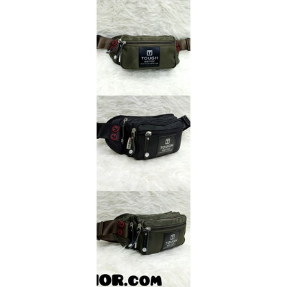 PROMO 8.8 TAS PRIA ORIGINAL TOUGH WARRIOR WAISTBANG 6802 IMPORT (BISA BAYAR DI TEMPAT)