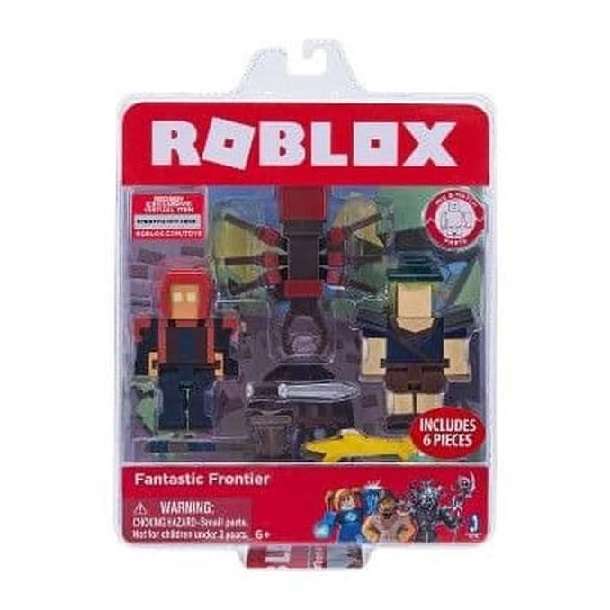 Korting Figure Set Roblox Fantastic Frontier Game Pack Mainan - rainbow visor roblox