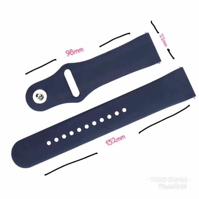 KT-Strap Silikon untuk Samsung Galaxy Watch 46mm