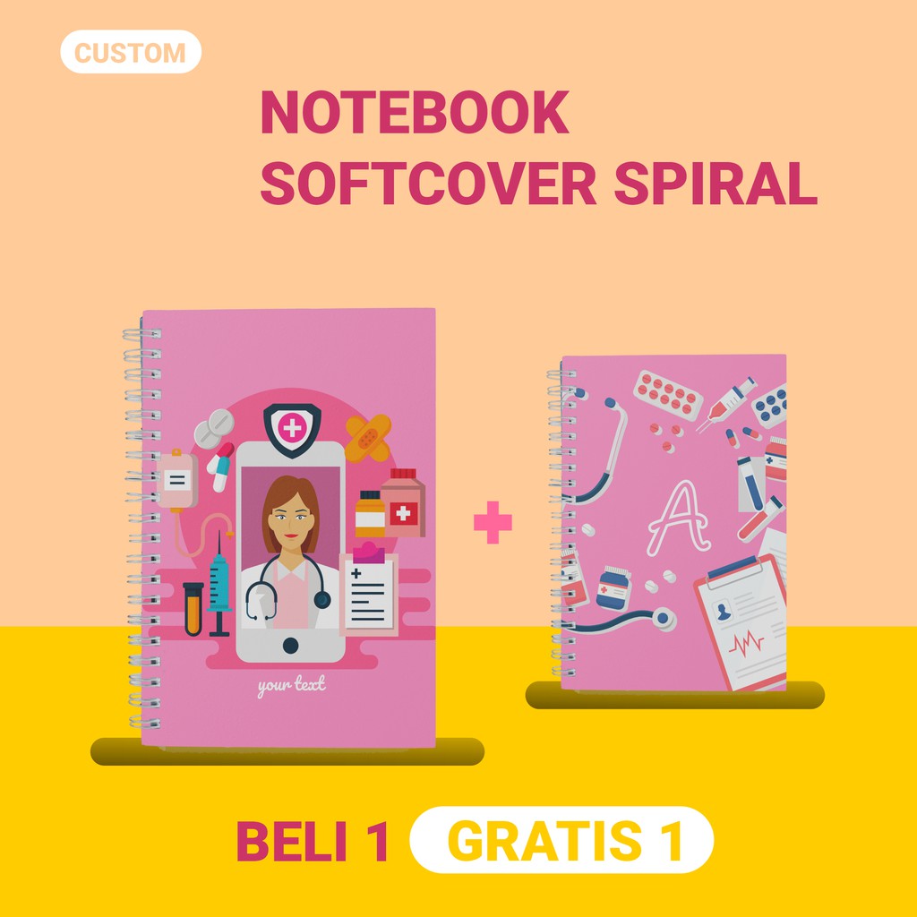 

CUSTOM NOTEBOOK SPIRAL A5
