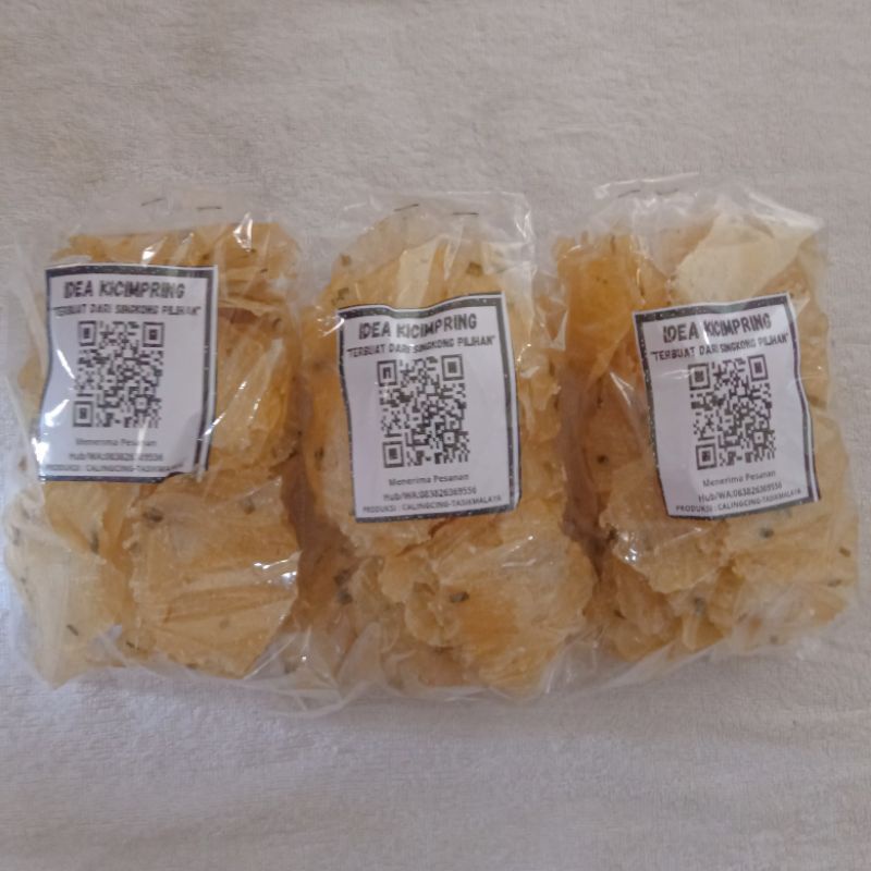

Kerupuk kecimpring singkong bulat 1KG