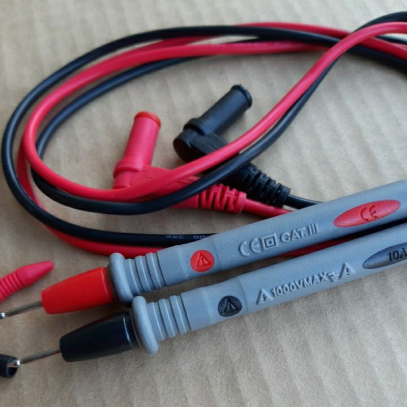 KABEL MULTITESTER KABEL TESTER BAGUS ADA TUTUP MAX