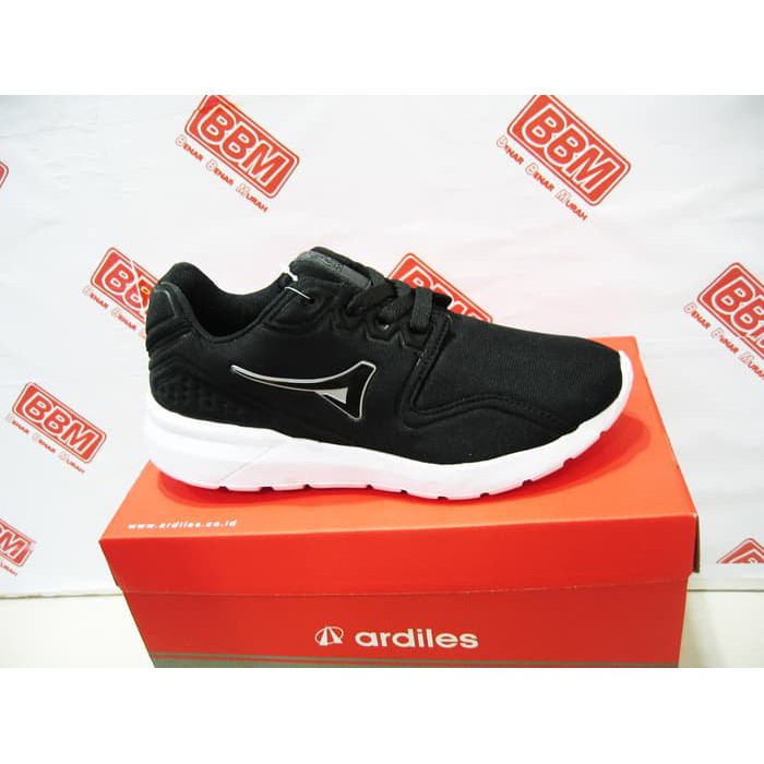 ARDILES HALLIE - SEPATU WANITA SNEAKER RUNNING SANTAI - Hitam