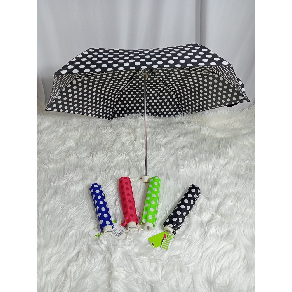 Payung Lipat 3 Pensil motif polkadot FANCY BEST QUALITY_L3-M001