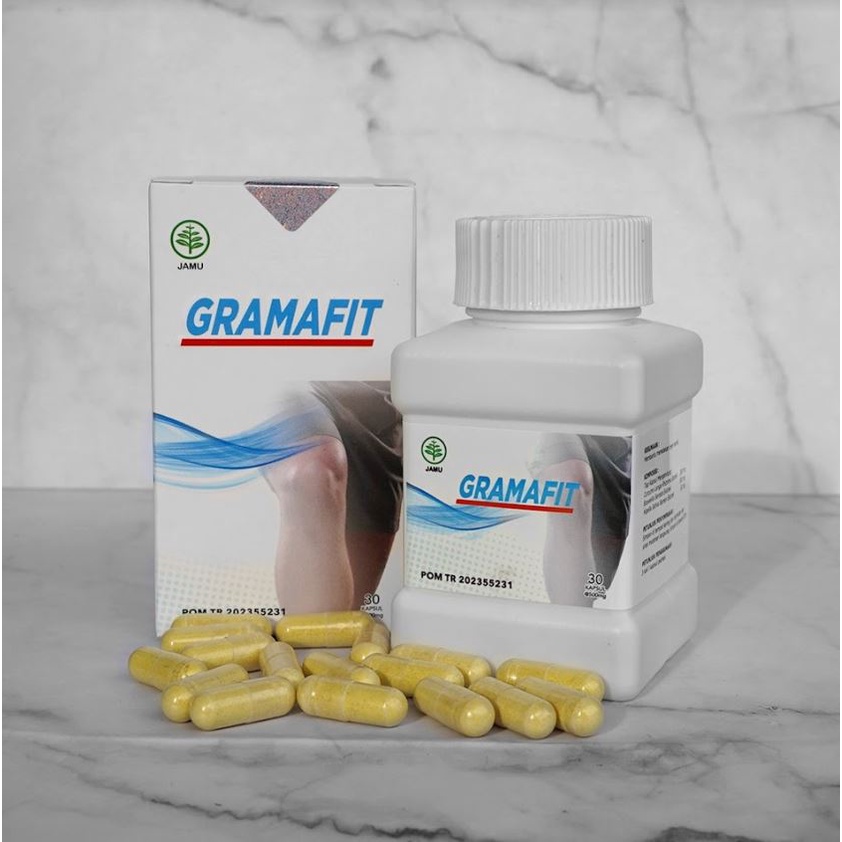 Gramafit Herbal Asli Original Obat Nyeri Vitamin Sendi Dan Tulang