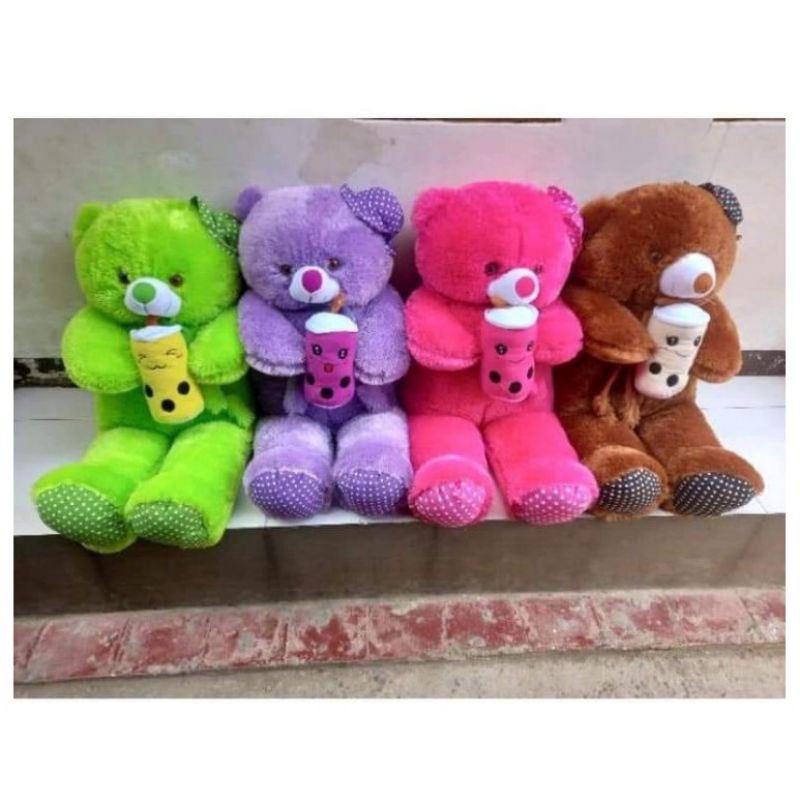 BELI boneka teddy bear GRATIS boba mini