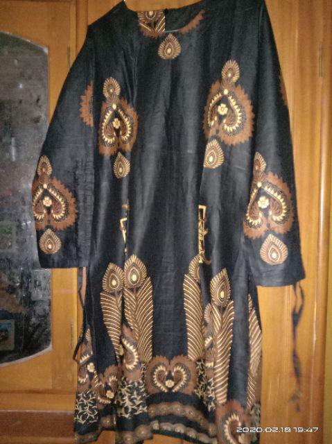 Baju Tunik Batik Motif Wayang