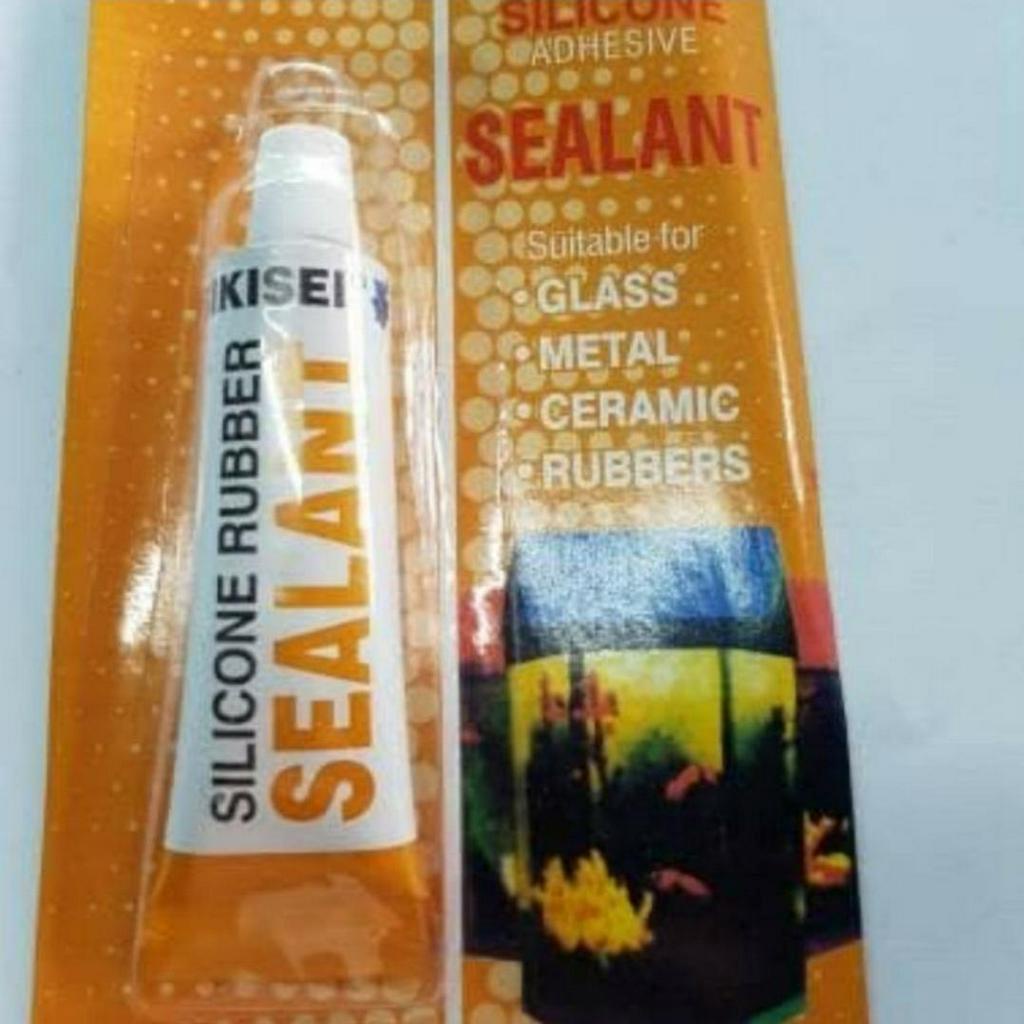 Lem kaca / Lem Silikon / Lem silicone serba guna / Sealant aquarium