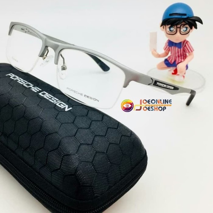 Fj Frame Kacamata Minus Porsche Design Sport 8199 Half Frame Magnesium