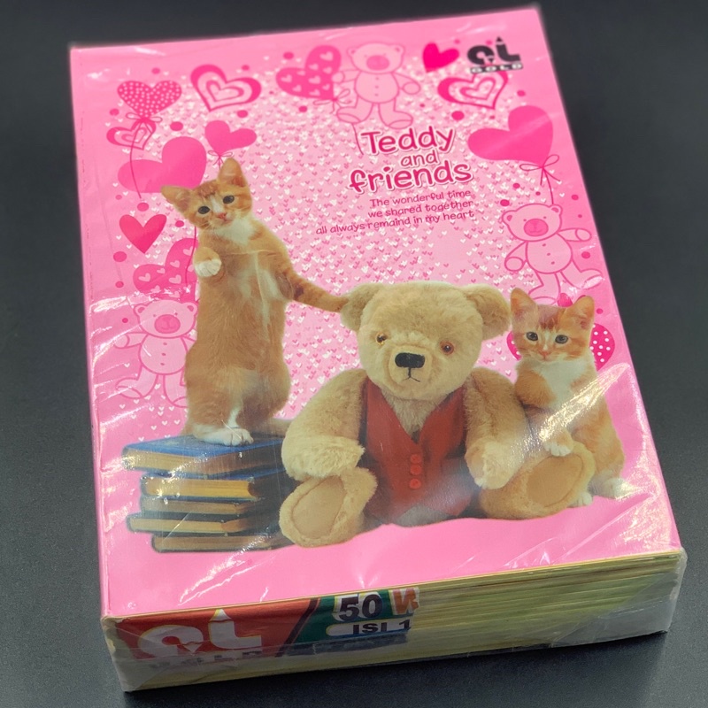 

Buku tulis AL GOLD 50lbr warna