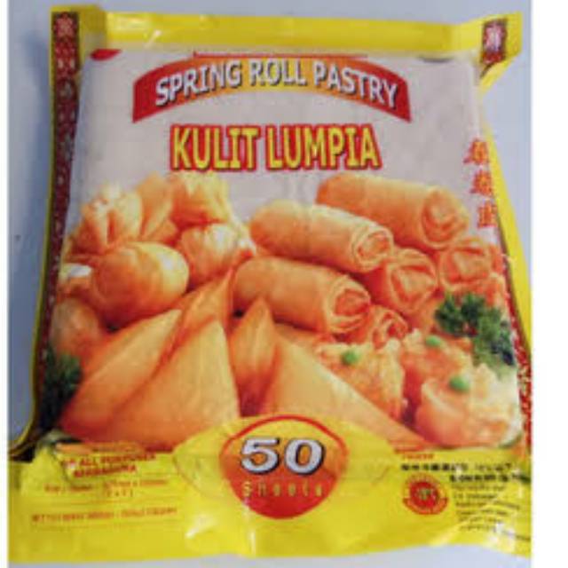 

Finna kulit lumpia kecil murmer 125mm x 125mm isi 50lembar 265gr