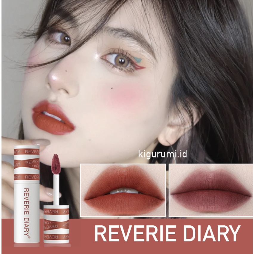 REVERIE DIARY Lip Clay Mud Lipstick Velvet Matte Lipstik 8 Color