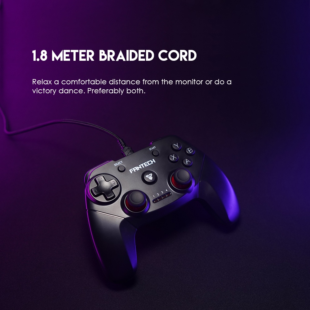 Gaming Controller Gamepad Joystick Windows/Android/PS Fantech Shooter GP12 Wired Gaming Controller