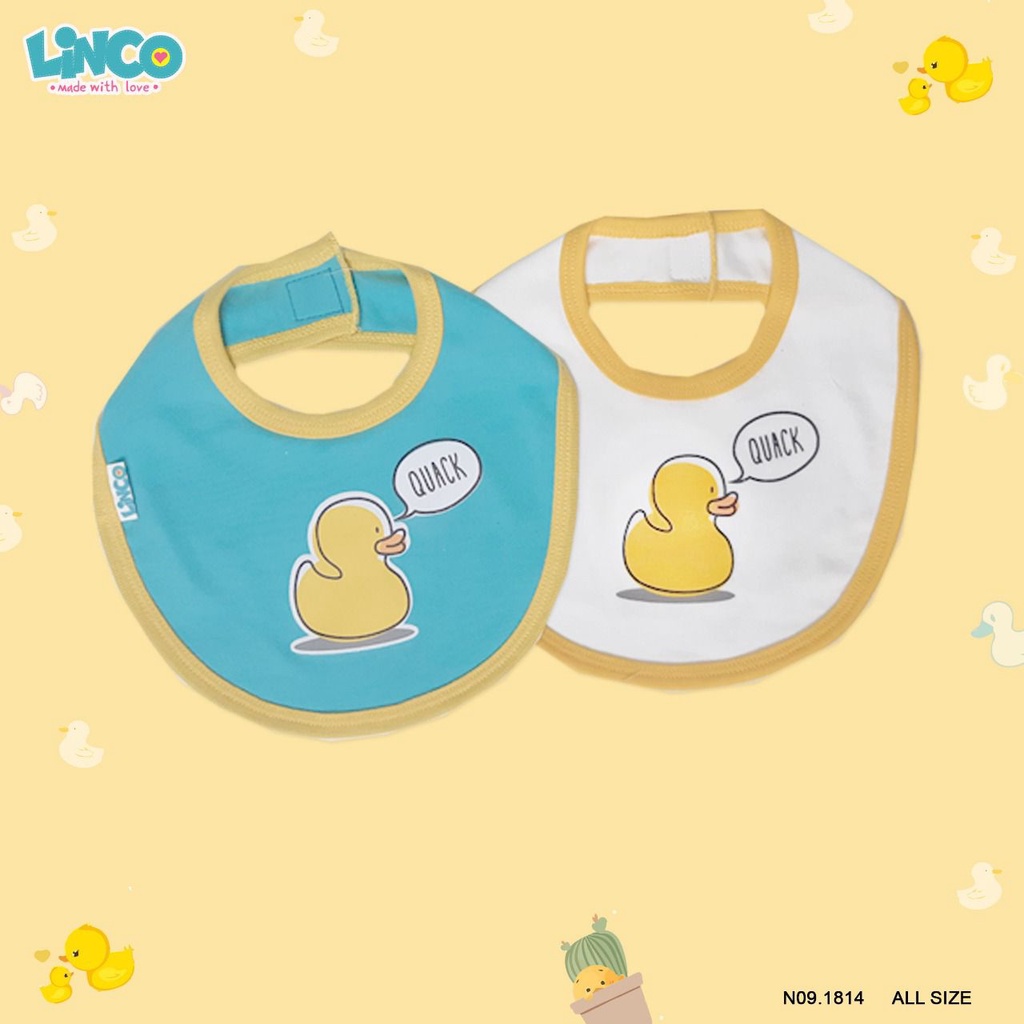 LINCO SLABER CELEMEK MAKAN BAYI / BIB SLABBER BABY / CLEMEK BAYI (HARGA/PCS)