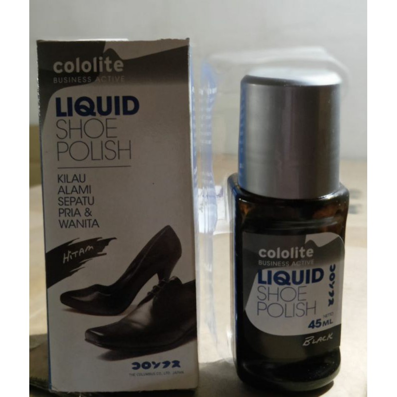 Jual cololite liquid shoe polish 45 ml | Shopee Indonesia
