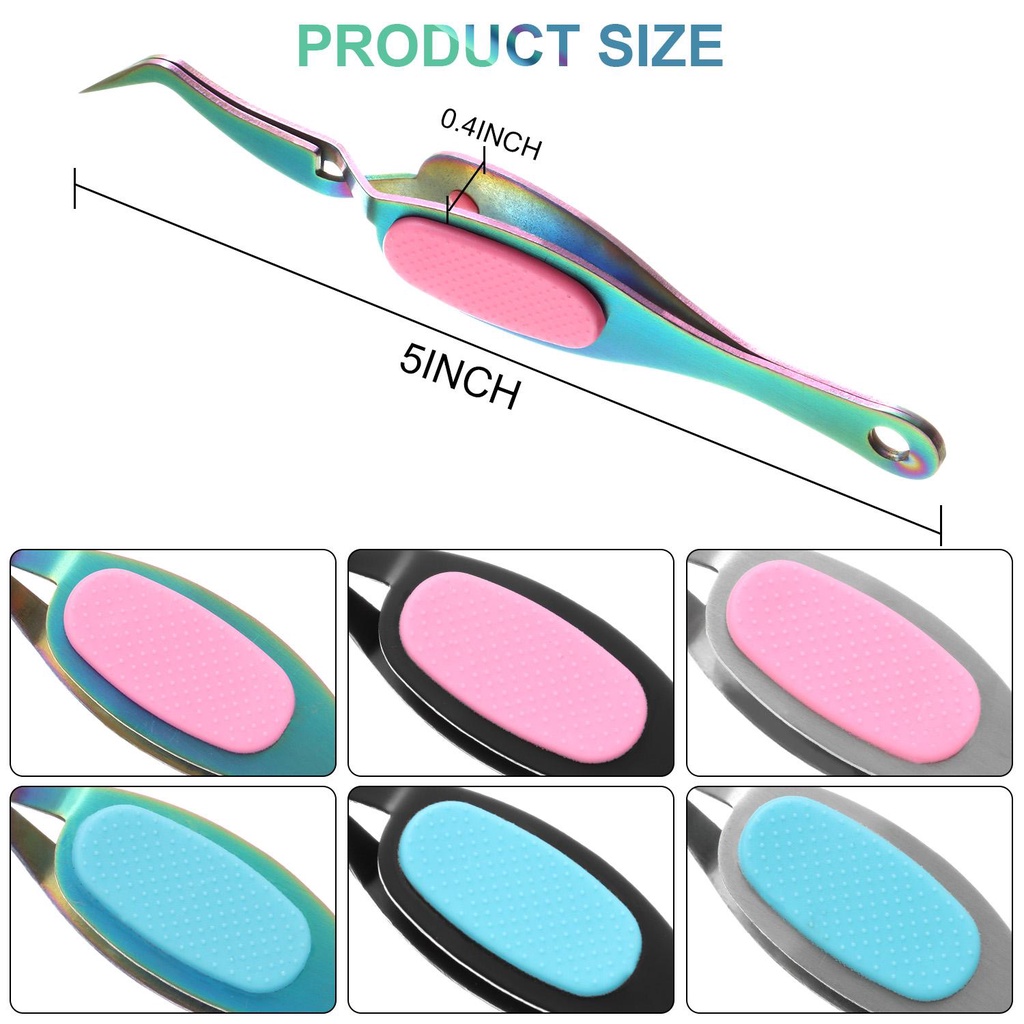 Preva Tweezer Craft Kerajinan Soft-Grip Kerajinan Pinset Persilangan